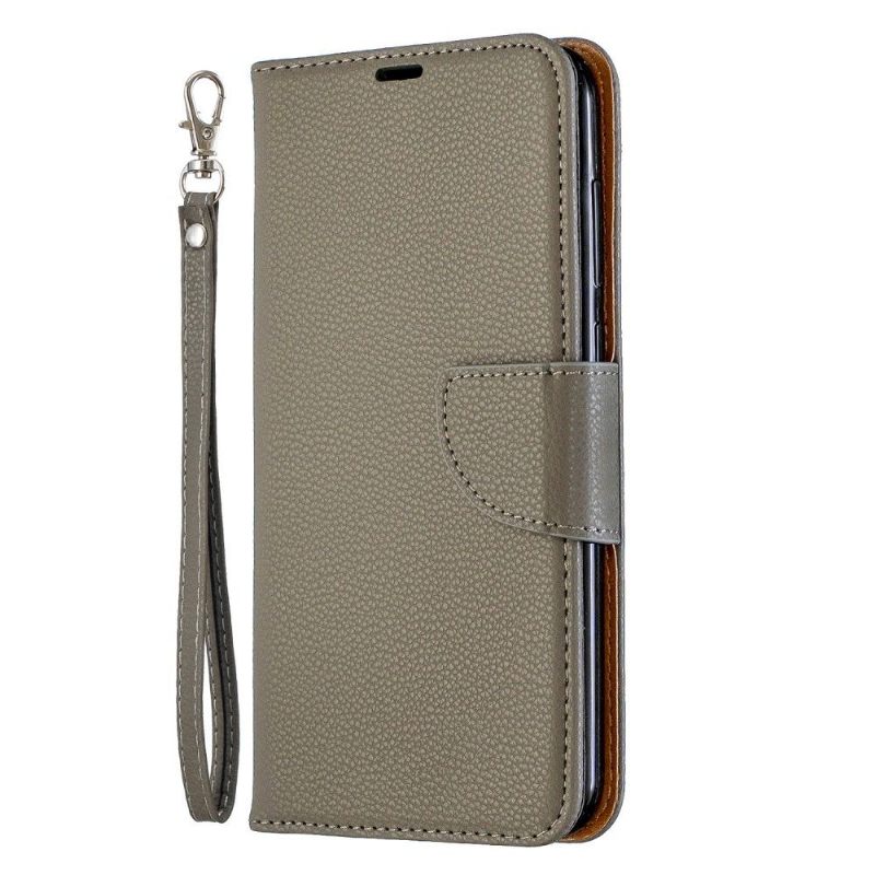 Cover voor Huawei Y7 2019 Folio-hoesje Folio Met Generfd Leereffect