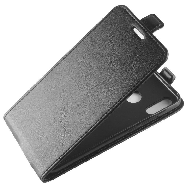 Cover voor Huawei Y7 2019 Folio-hoesje Kunstleer Verticaal