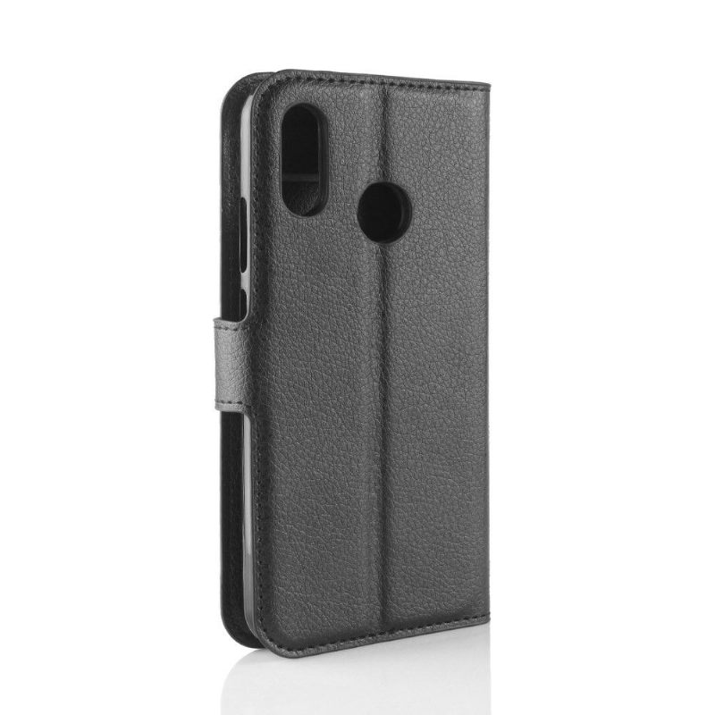 Cover voor Huawei Y7 2019 Stijl Lederen Kaarthouder