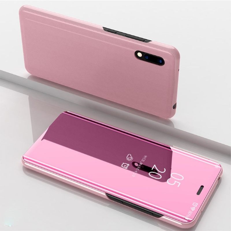 Hoesje voor Huawei Y7 2019 Folio-hoesje Spiegeleffect