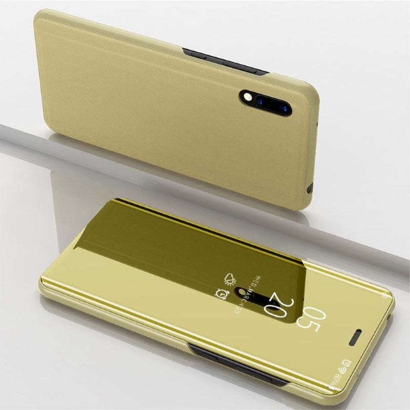 Hoesje voor Huawei Y7 2019 Folio-hoesje Spiegeleffect
