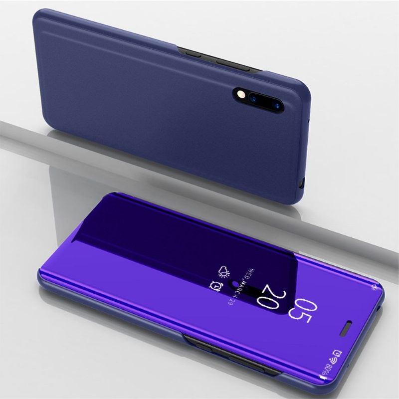 Hoesje voor Huawei Y7 2019 Folio-hoesje Spiegeleffect