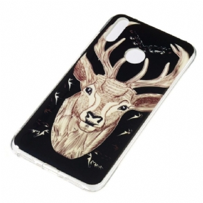 Hoesje voor Huawei Y7 2019 Lichtgevende Eland