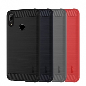 Telefoonhoesje voor Huawei Y7 2019 Mofi Geborstelde Gel