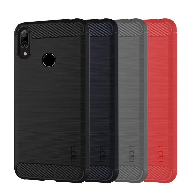 Telefoonhoesje voor Huawei Y7 2019 Mofi Geborstelde Gel