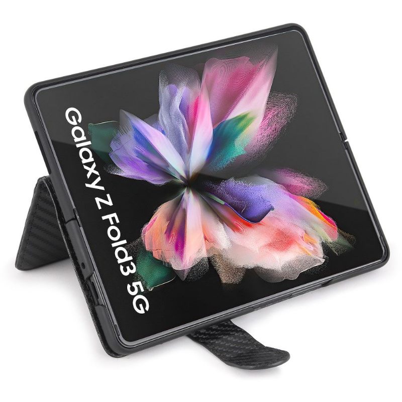 Hoesje Folio-hoesje voor Samsung Galaxy Z Fold 3 5G Afneembare Schaalnaden