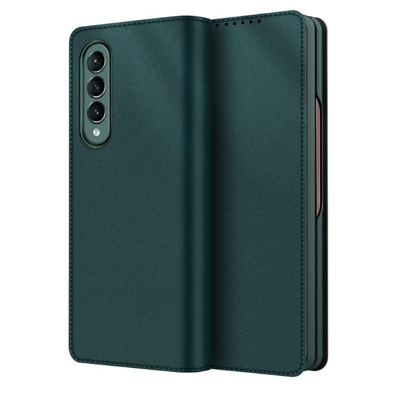 Hoesje Folio-hoesje voor Samsung Galaxy Z Fold 3 5G Leer