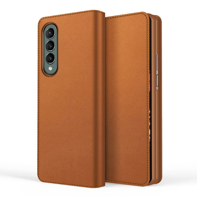 Hoesje Folio-hoesje voor Samsung Galaxy Z Fold 3 5G Leer