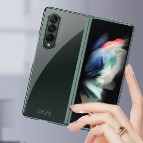 Hoesje voor Samsung Galaxy Z Fold 3 5G Gekleurde Randen Wissen