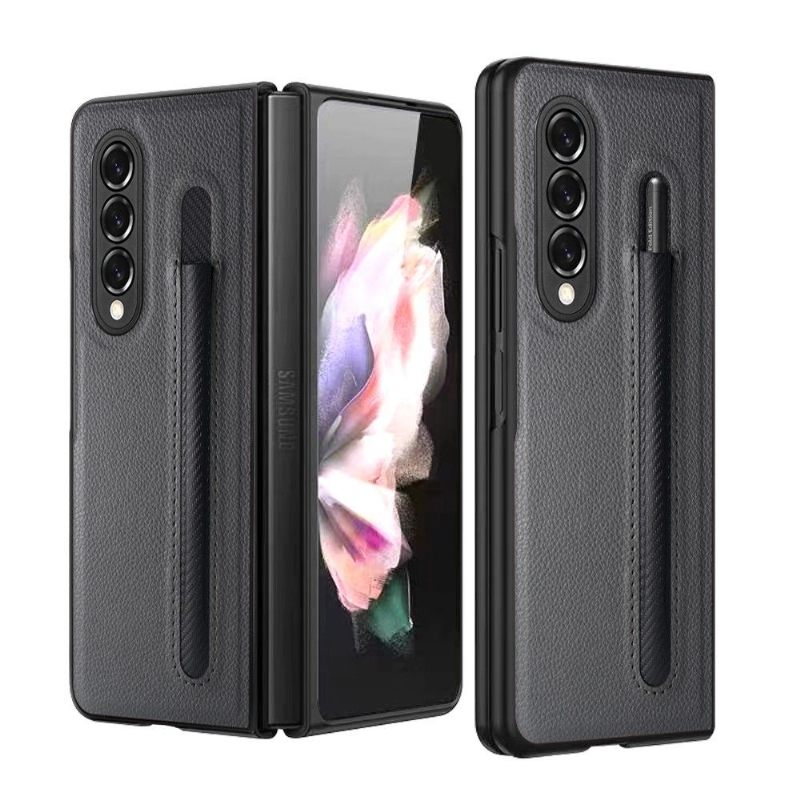 Hoesje voor Samsung Galaxy Z Fold 3 5G Leereffect