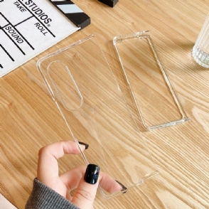 Hoesje voor Samsung Galaxy Z Fold 3 5G Prem's Transparant