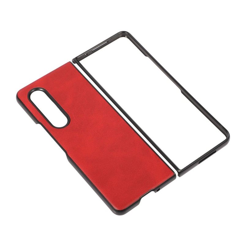 Hoesje voor Samsung Galaxy Z Fold 3 5G Vintage Kunstleer Jazz