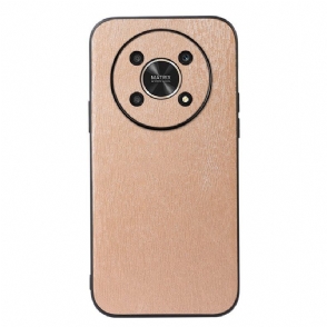 Hoesje voor Honor Magic 4 Lite 5G Kunstleer Houteffect
