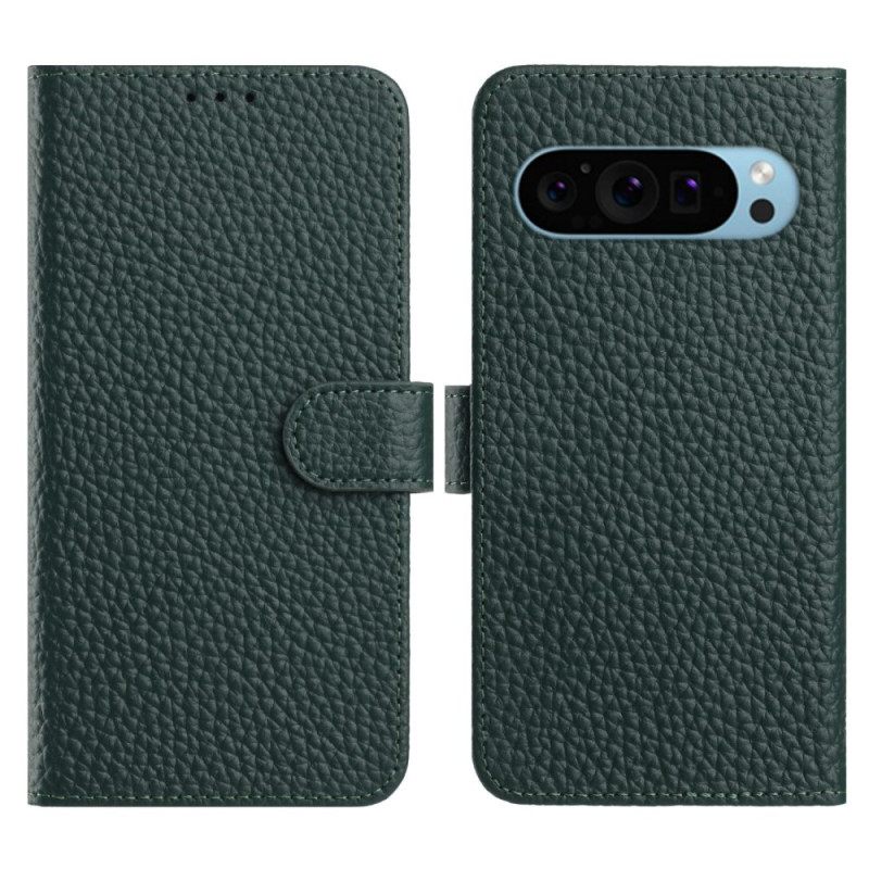 Bescherming Hoesje Google Pixel 10 / 10 Pro Echt Leer