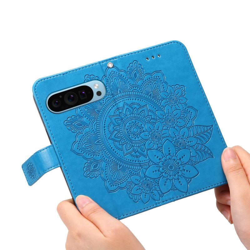 Bescherming Hoesje Google Pixel 10 / 10 Pro Mandala Imitatie Met Bandje