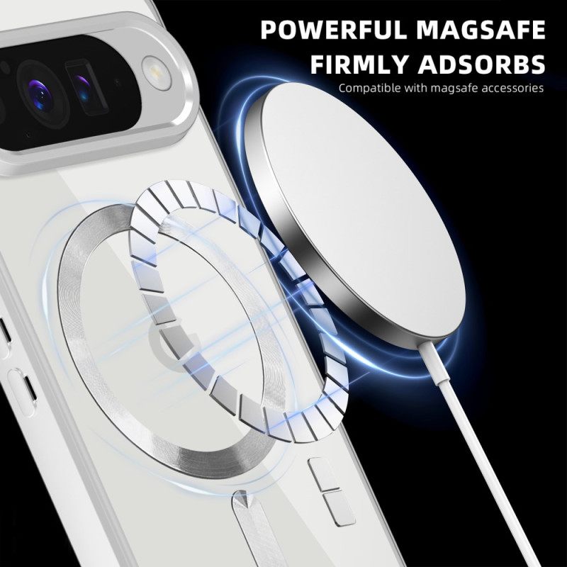 Case Hoesje Google Pixel 10 / 10 Pro Telefoonhoesje Magsafe-compatibele Afneembare Kaarthouder