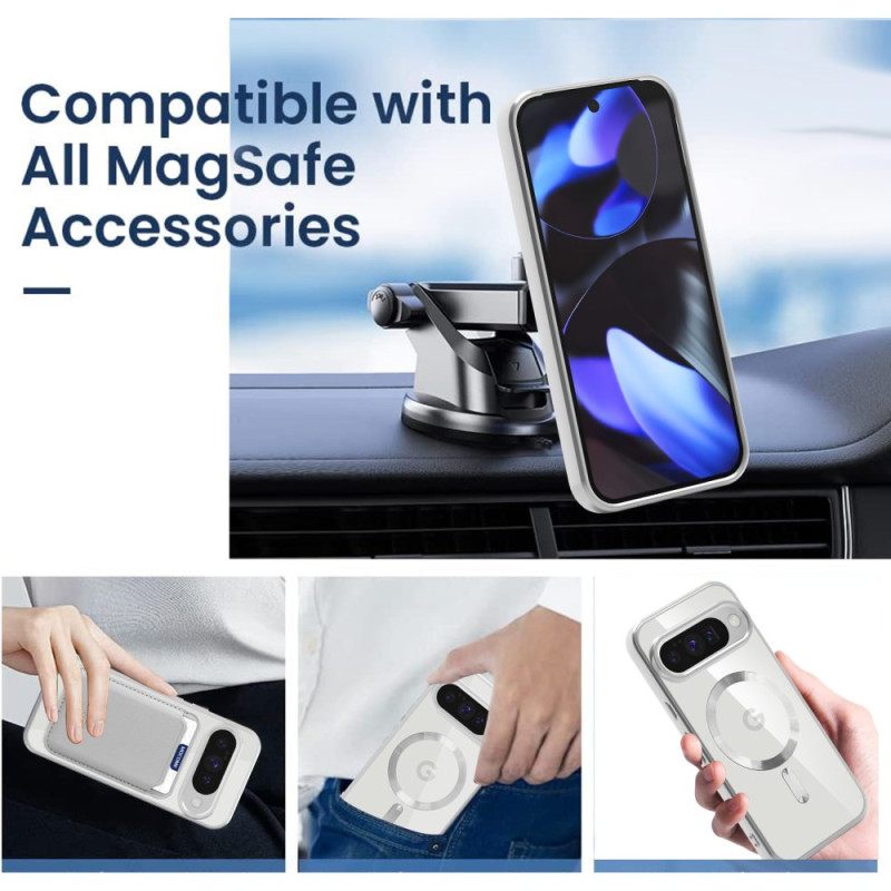 Case Hoesje Google Pixel 10 / 10 Pro Telefoonhoesje Magsafe-compatibele Afneembare Kaarthouder