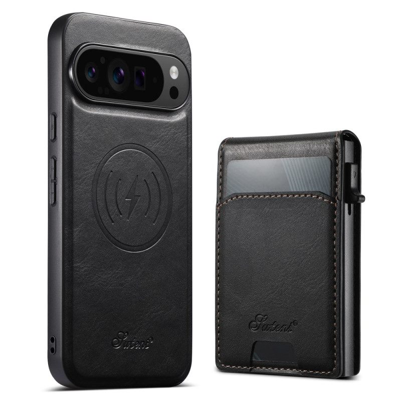 Cover Hoesje Google Pixel 10 / 10 Pro Telefoonhoesje Suteni Kaarthouder