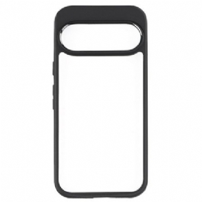 Cover Hoesje Google Pixel 10 / 10 Pro Telefoonhoesje Transparant Ontwerp Met Siliconen Rand