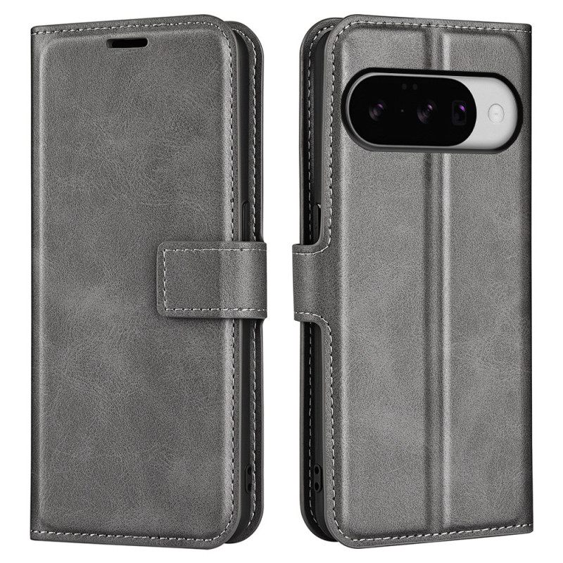 Flip Case Leren Google Pixel 10 / 10 Pro Leerstijl