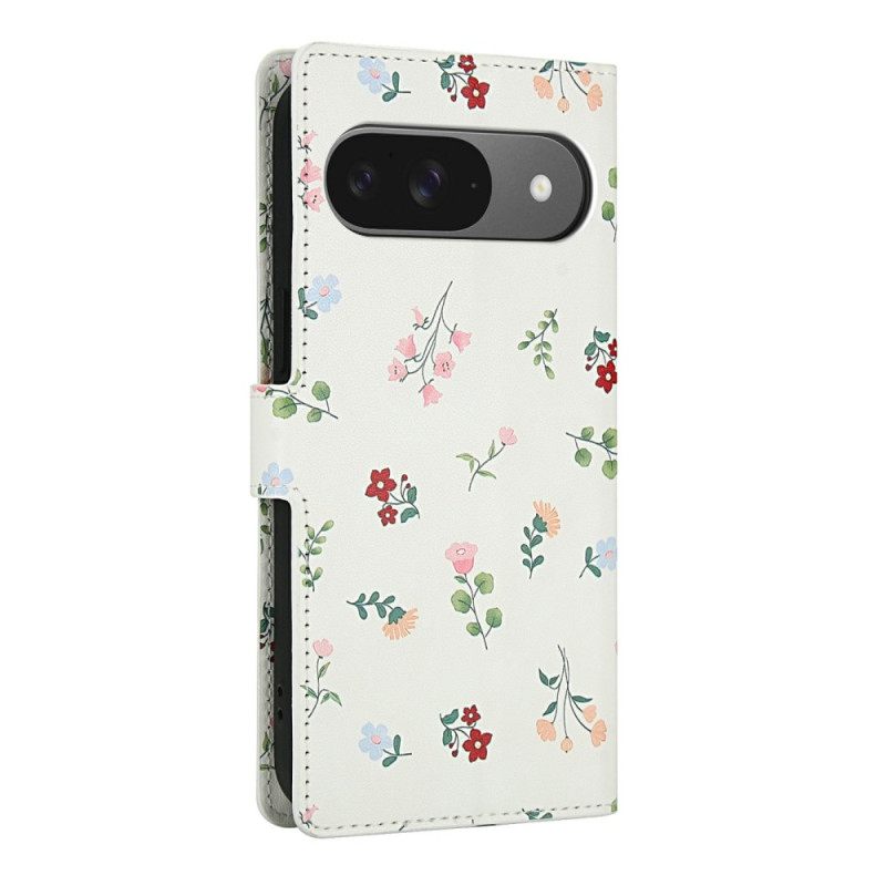 Folio-hoesje Google Pixel 10 / 10 Pro Bloemenbandje