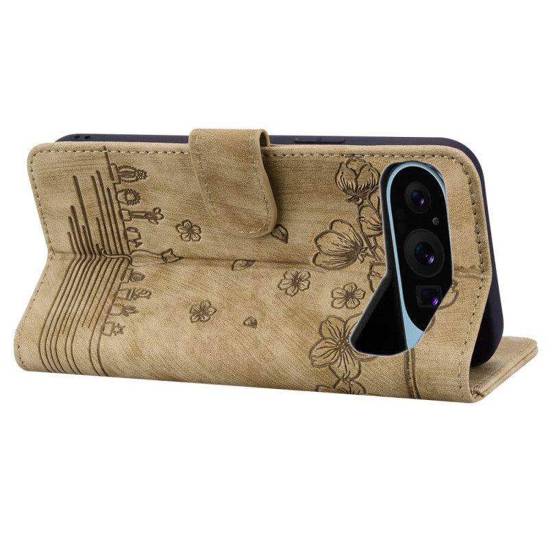 Folio-hoesje Google Pixel 10 / 10 Pro Kattenscène