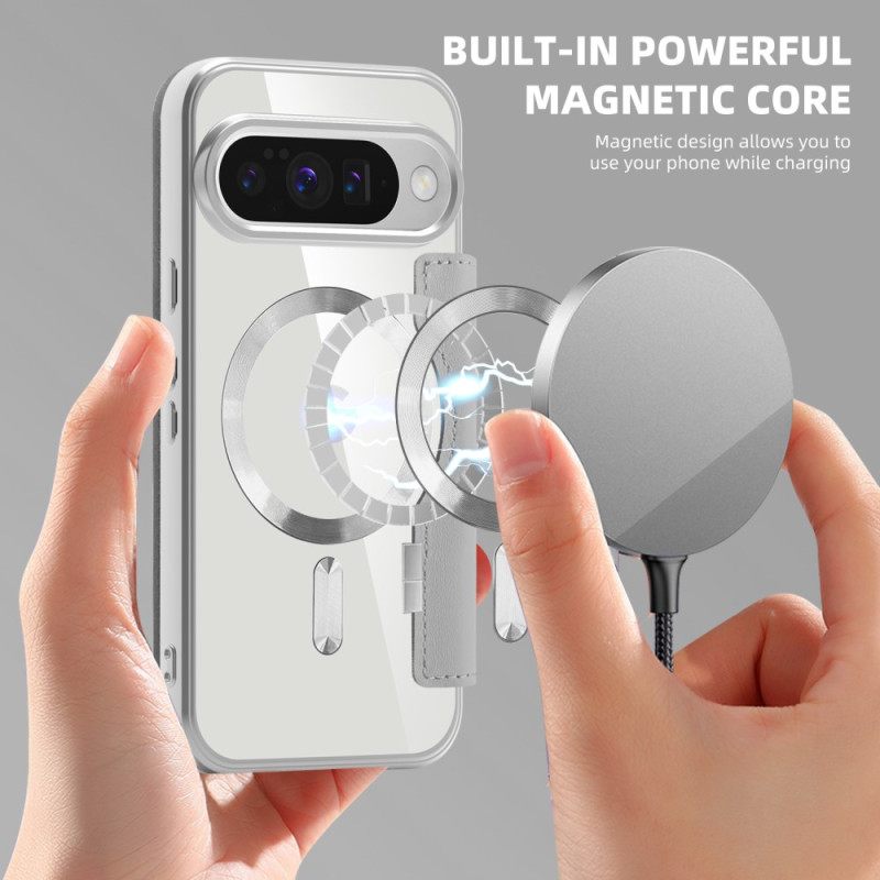 Folio-hoesje Google Pixel 10 / 10 Pro Magsafe-compatibel Gewatteerd Bescherming Hoesje