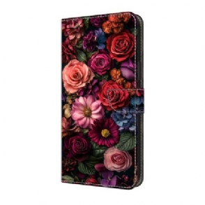 Folio-hoesje Google Pixel 10 / 10 Pro Telefoonhoesje Bloemenprint