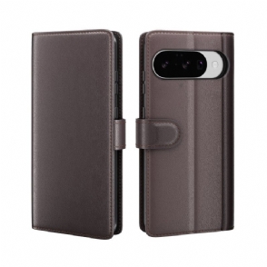 Folio-hoesje Google Pixel 10 / 10 Pro Telefoonhoesje Echt Leer