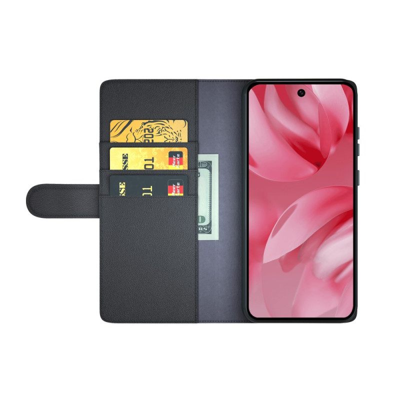 Folio-hoesje Google Pixel 10 / 10 Pro Telefoonhoesje Echt Leer