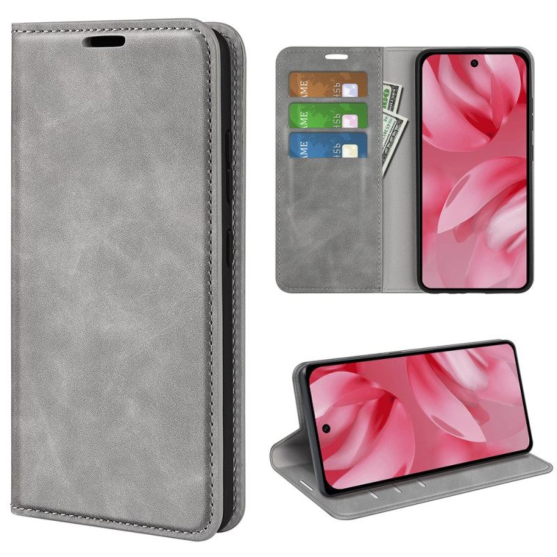 Folio-hoesje Voor Google Pixel 10 / 10 Pro Leerstijl