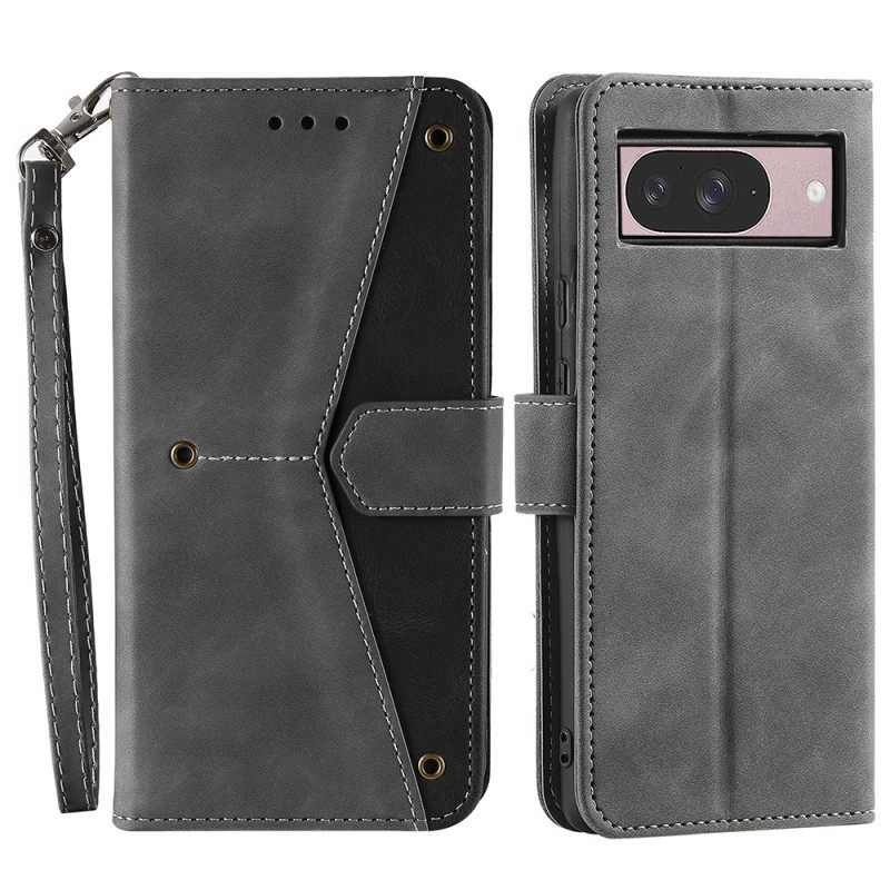 Google Pixel 10 / 10 Pro Tweekleurig Ontwerp Met Bandje