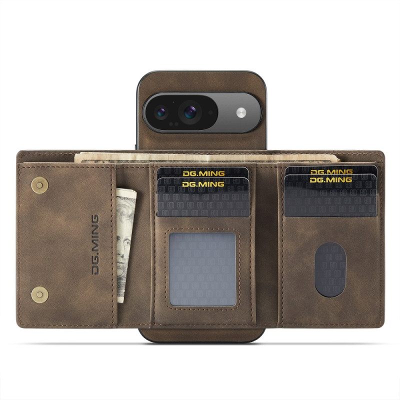 Hoesje Google Pixel 10 / 10 Pro Dg.ming Afneembare Portemonnee Bescherming Hoesje