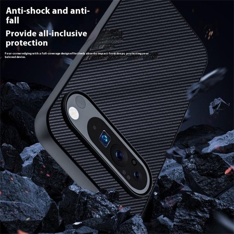 Hoesje Google Pixel 10 / 10 Pro Koolstofvezeltextuur Bescherming Hoesje