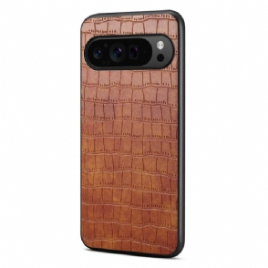 Hoesje Google Pixel 10 / 10 Pro Krokodillenleerstructuur Bescherming Hoesje