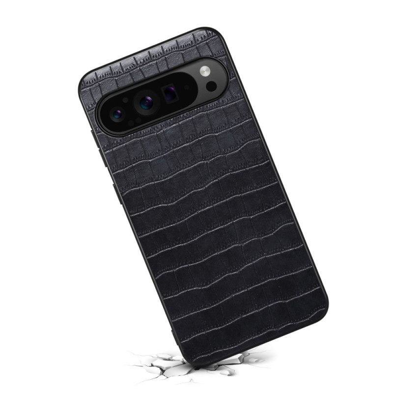 Hoesje Google Pixel 10 / 10 Pro Krokodillenleerstructuur Bescherming Hoesje