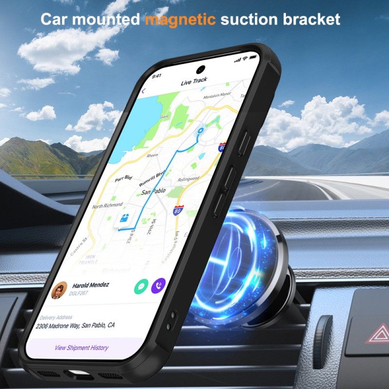 Hoesje Google Pixel 10 / 10 Pro Magsafe-compatibel Met Magnetische Ring