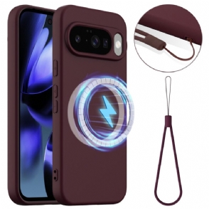 Hoesje Google Pixel 10 / 10 Pro Magsafe-compatibel Siliconenkoord