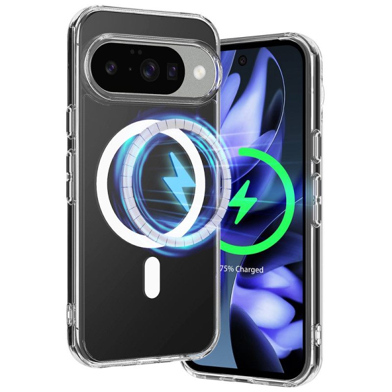 Hoesje Google Pixel 10 / 10 Pro Magsafe-compatibel Transparant Bescherming Hoesje