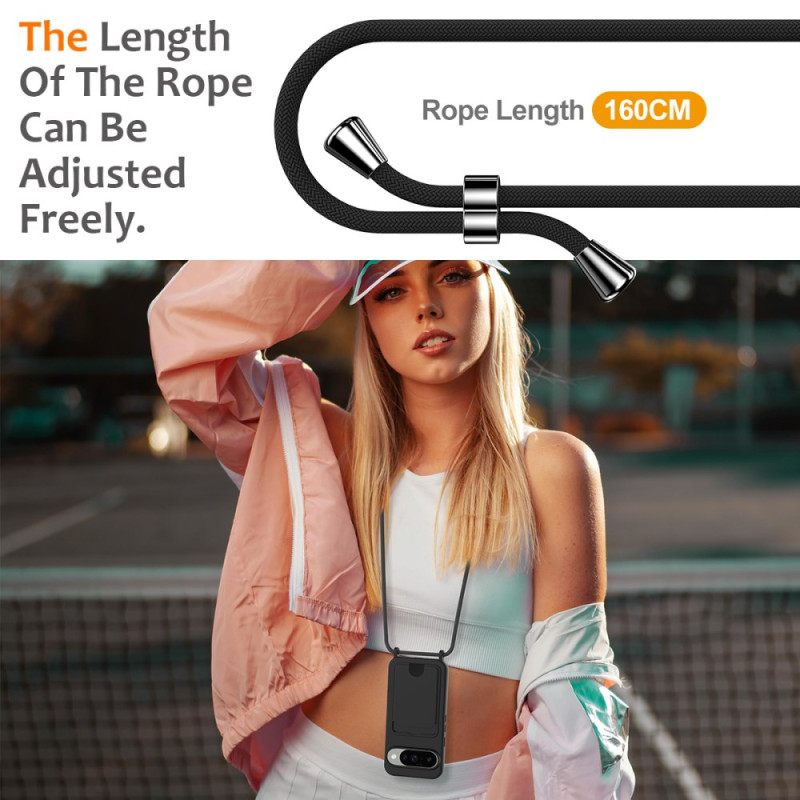 Hoesje Google Pixel 10 / 10 Pro Siliconen Kaarthouder