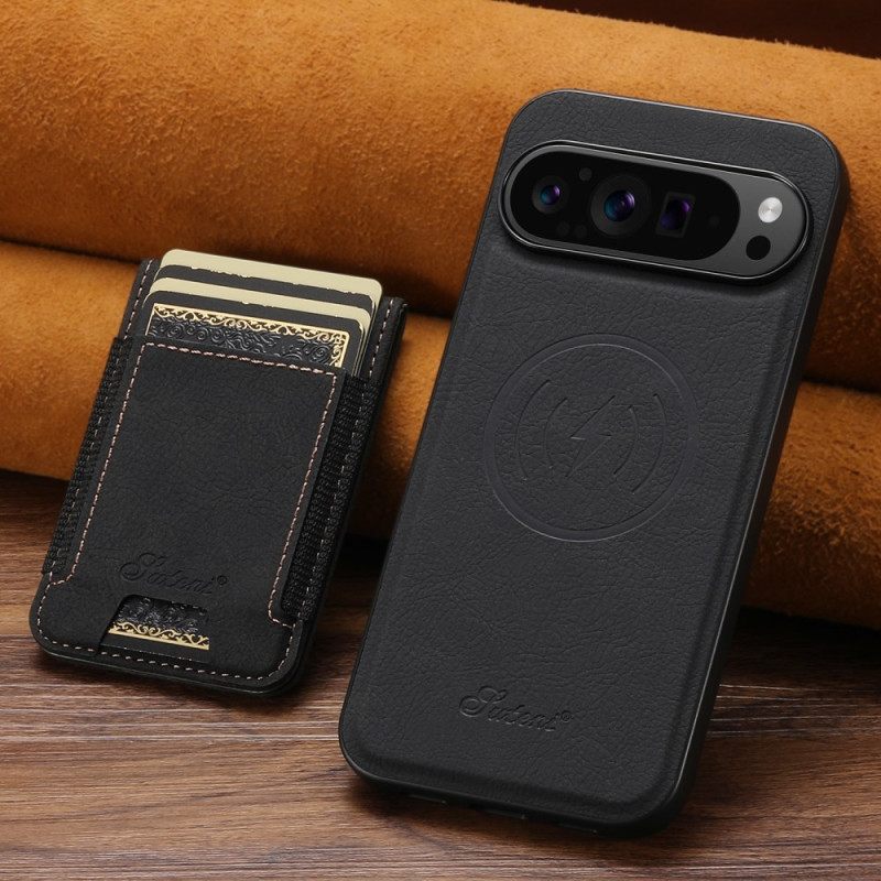 Hoesje Google Pixel 10 / 10 Pro Suteni Magnetische Kaarthouder