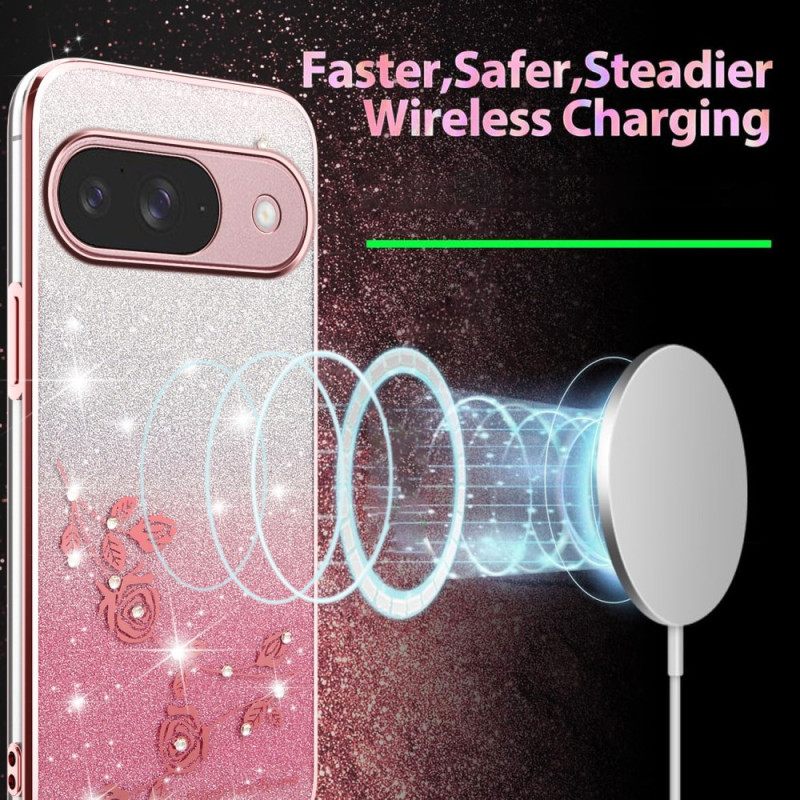 Hoesje Voor Google Pixel 10 / 10 Pro Kadem Strasssteentjes