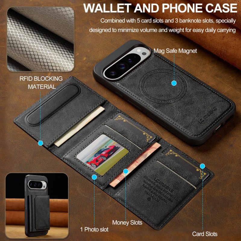 Hoesje Voor Google Pixel 10 / 10 Pro Lc.imeeke Magnetische Kaarthouder Houder