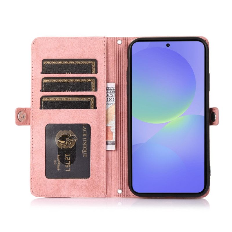 Leren Hoesje Google Pixel 10 / 10 Pro / 9 / Pro Effect Portemonnee Suède Bescherming Hoesje