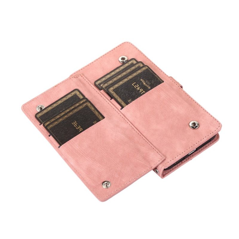 Leren Hoesje Google Pixel 10 / 10 Pro / 9 / Pro Effect Portemonnee Suède Bescherming Hoesje