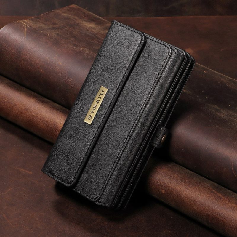 Leren Hoesje Voor Google Pixel 10 / 10 Pro Crossbody Portemonnee