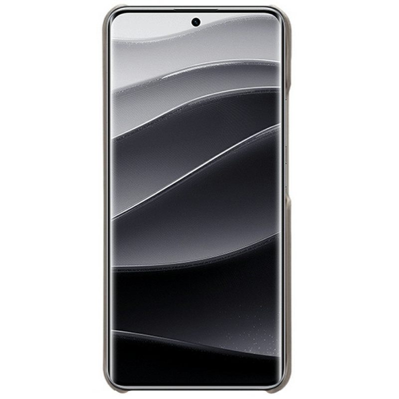 Cover Hoesje Xiaomi Redmi Note 14 Pro 5g Telefoonhoesje Dubbele Kaarthouder Met Leer-effect