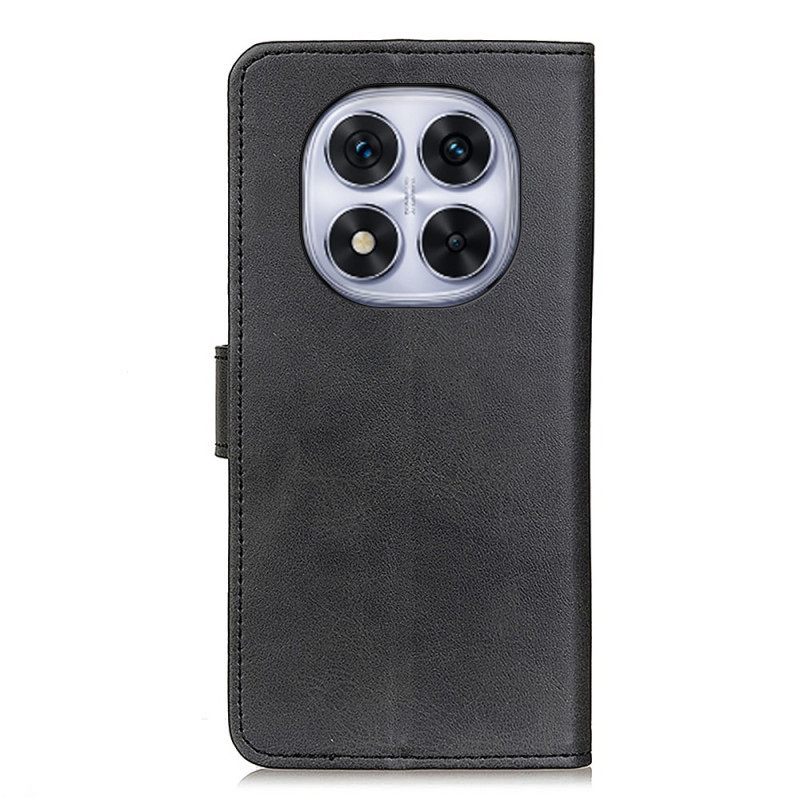 Flip Case Leren Xiaomi Redmi Note 14 Pro 5g Mat Kunstleer