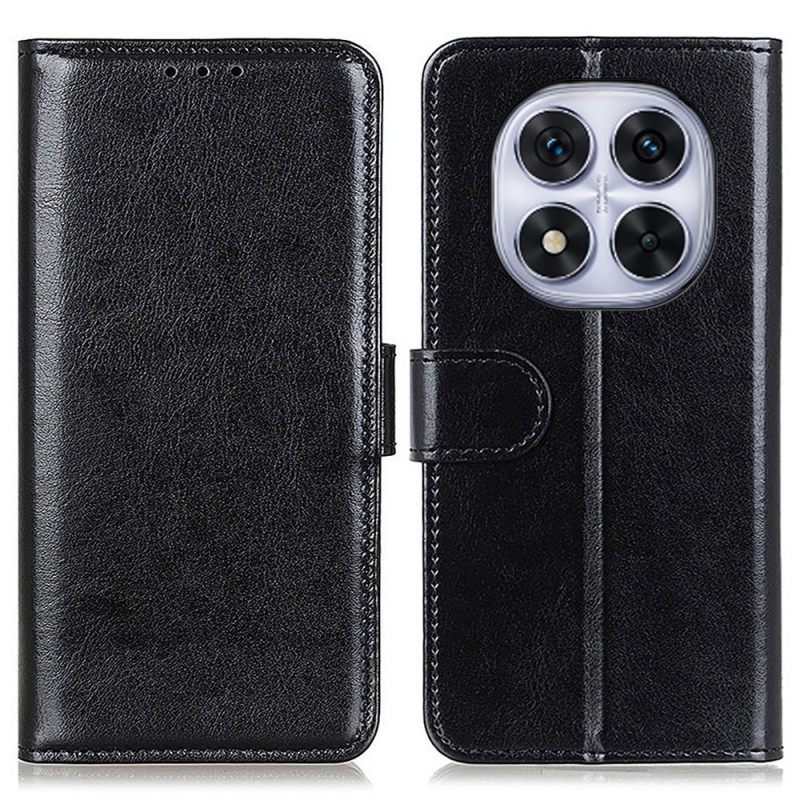 Folio-hoesje Xiaomi Redmi Note 14 Pro 5g Gewaxt Kunstleer