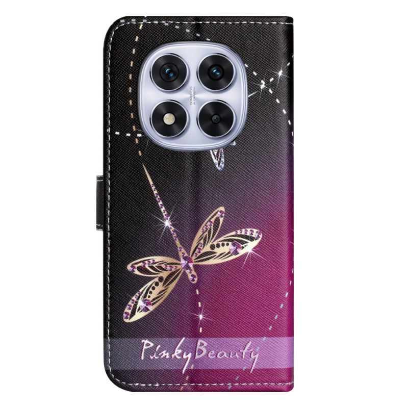 Folio-hoesje Xiaomi Redmi Note 14 Pro 5g Telefoonhoesje Libellen